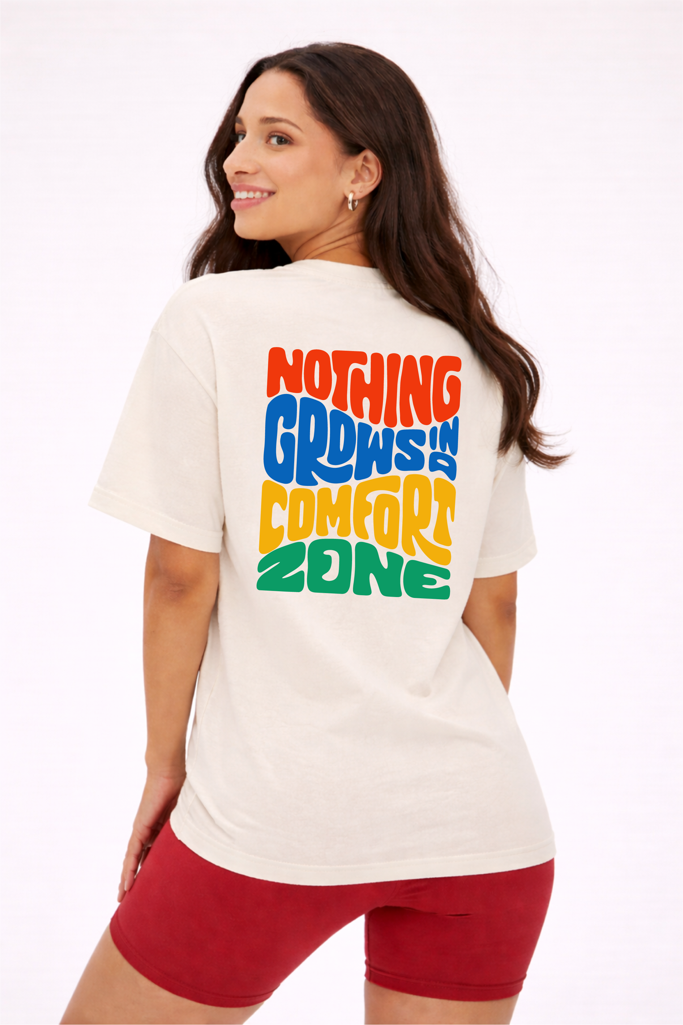 Nothing Grows In Comfort Zone Tee