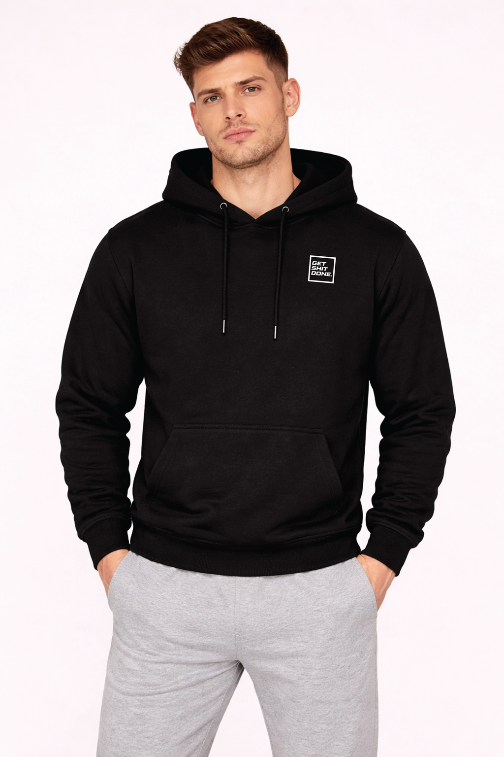 Get Shit Done Hoodie — Motivational Fleece Pullover