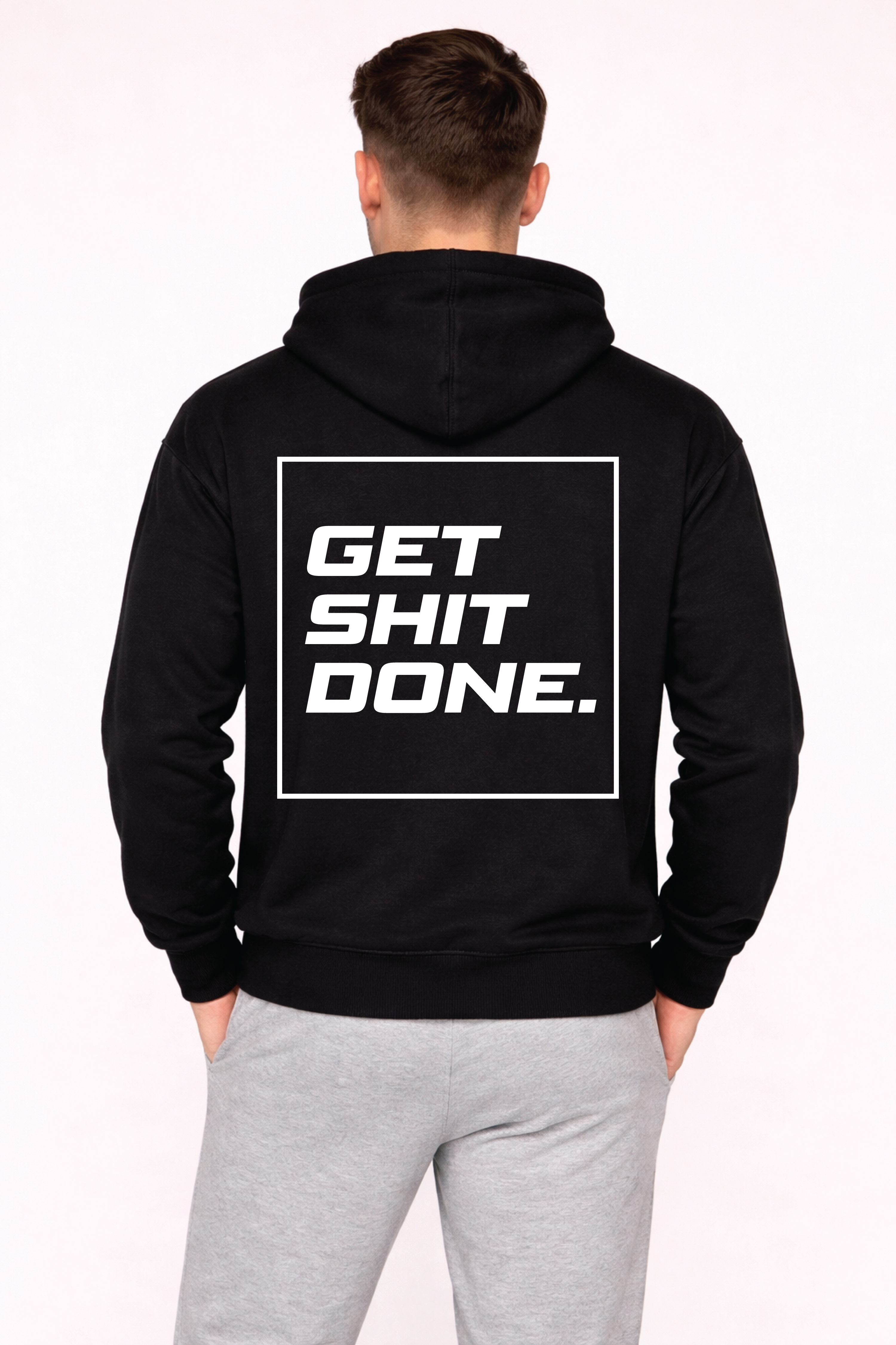 Get Shit Done Hoodie — Motivational Fleece Pullover