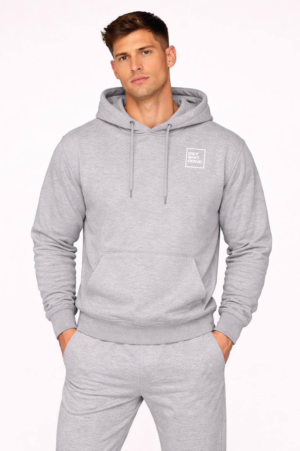 Get Shit Done Hoodie — Motivational Fleece Pullover