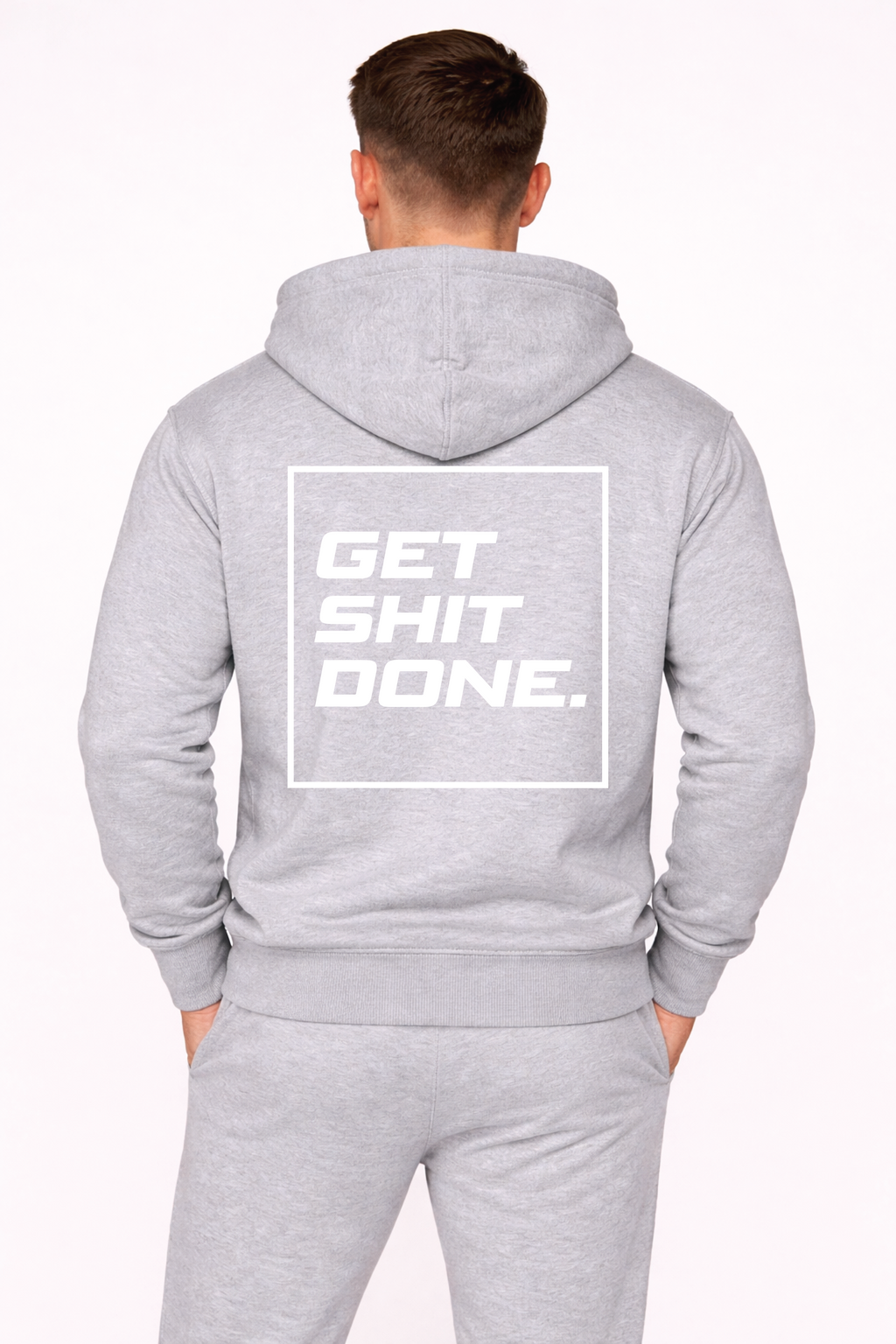 Get Shit Done Hoodie — Motivational Fleece Pullover